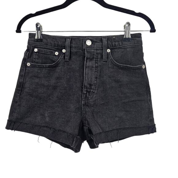 Madewell High-Rise Denim Shorts NWT Size 23 - Picture 2 of 10